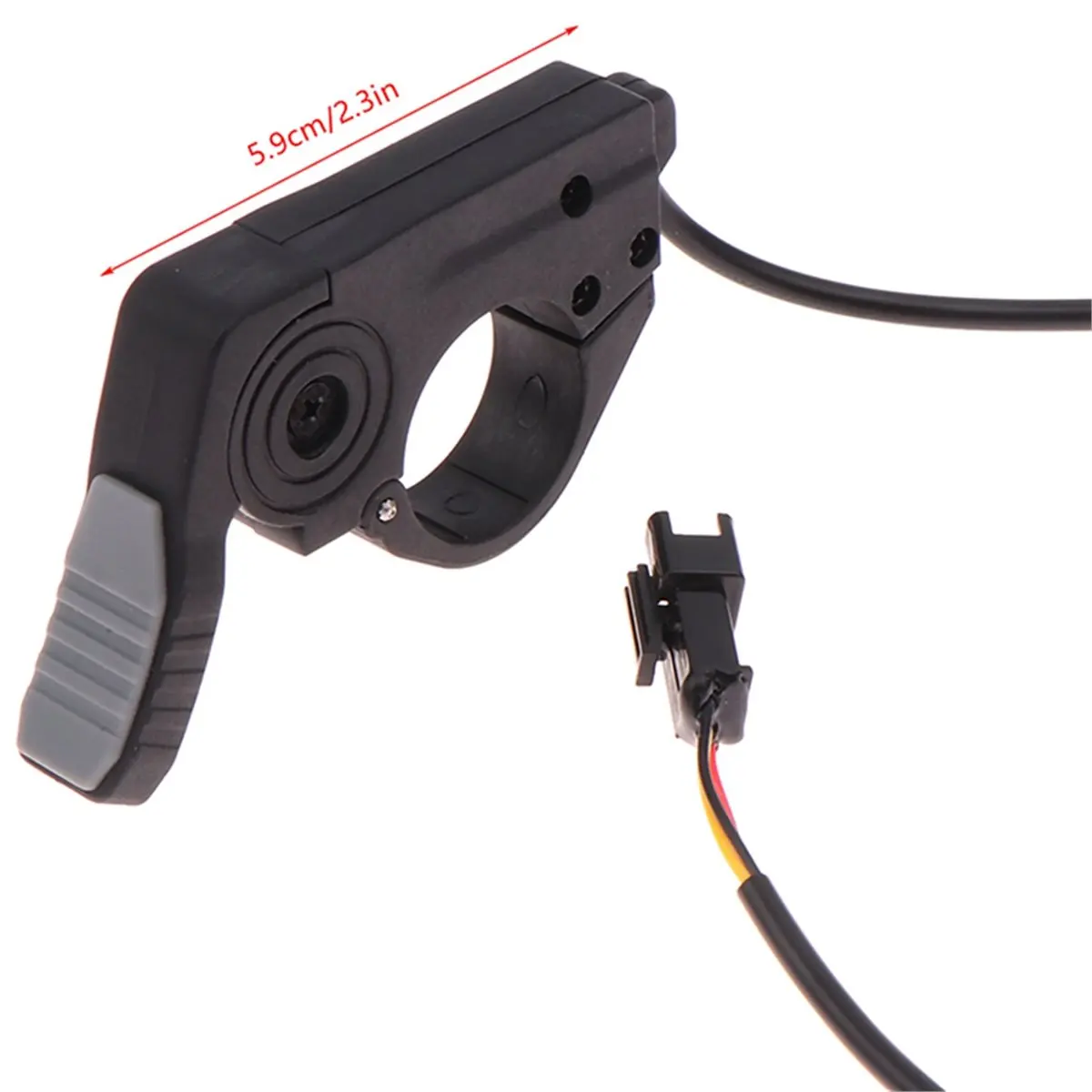 AA80 Thumb Throttle Quick Disassembly Fit Left/Right Hand Finger Throttle for 5V Electric Bicycle Accessor