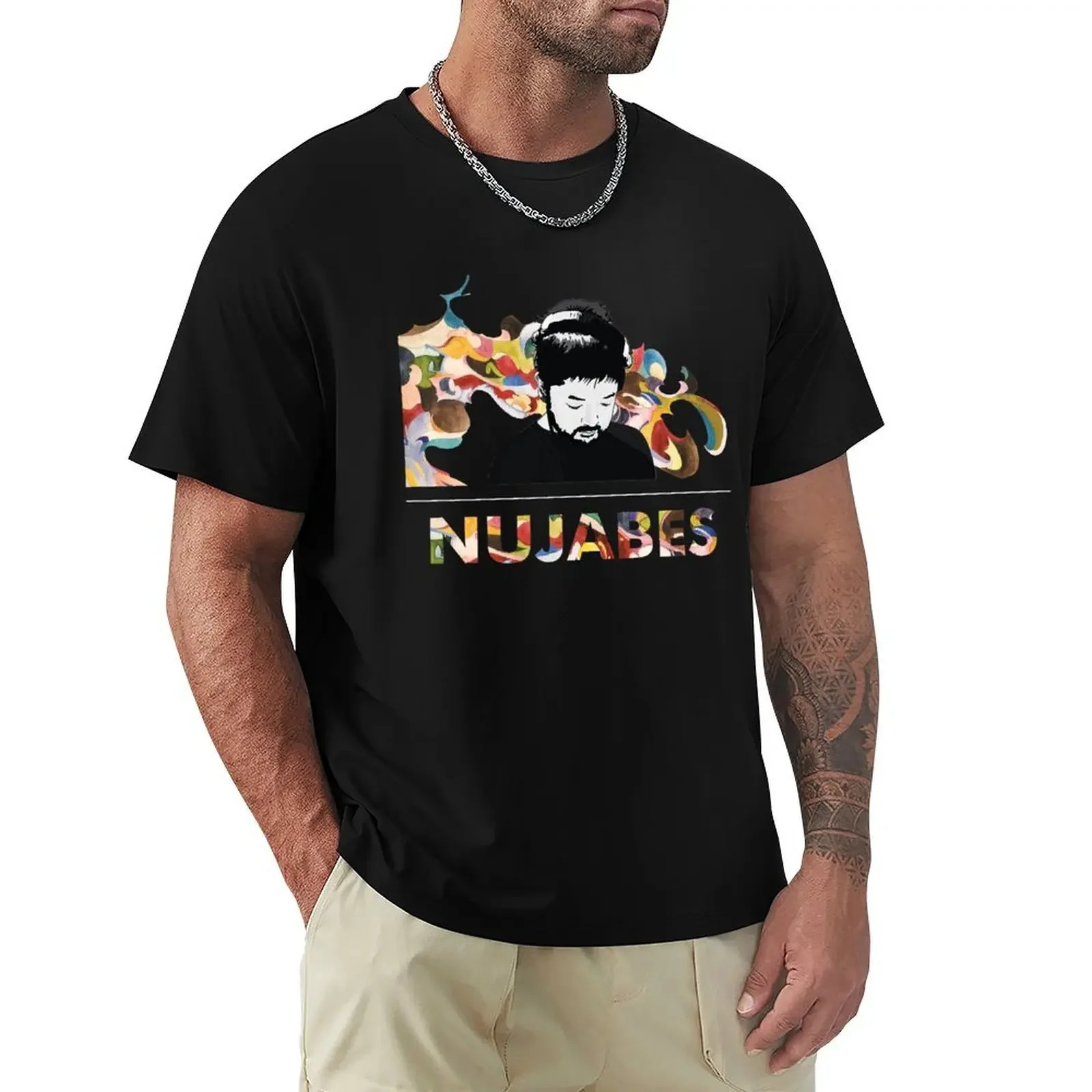 Nujabes For Fans T-Shirt cotton graphic tees plus size clothes Short sleeve tee cute tops slim fit t shirts for men