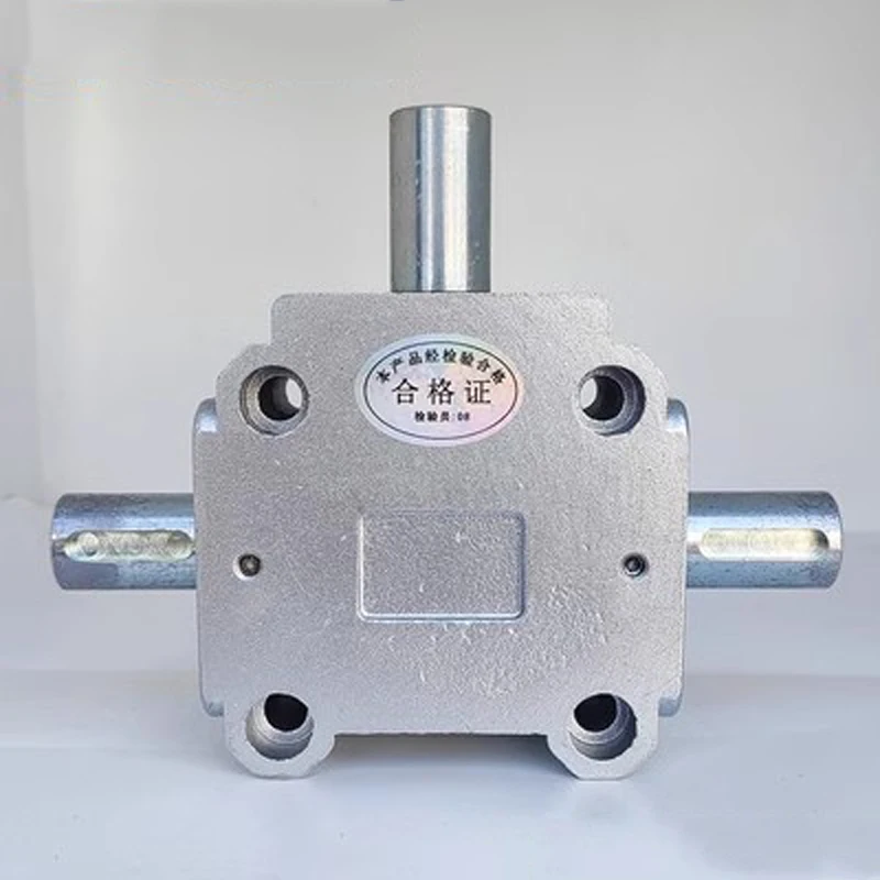 90 degree commutator gear stainless steel right angle steering box cast steel gearbox 40N.M large load 2.5 module 16 teeth