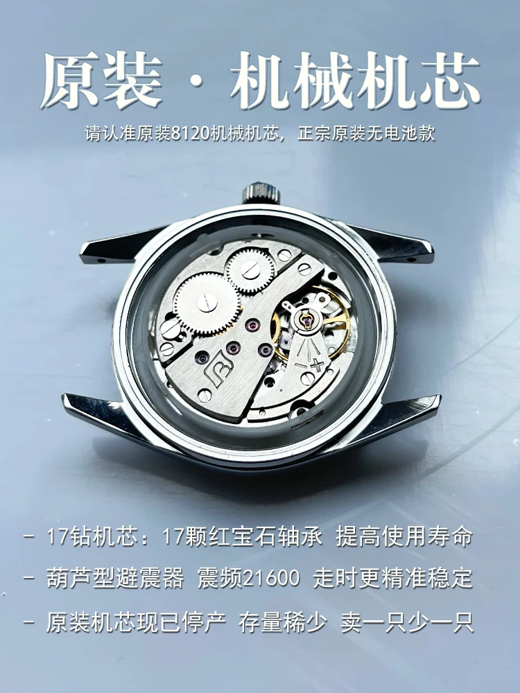 Vintage Mechanical Watch Men Shanghai 39mm Hand Wind Watches Antique Wristwatches Salute to Chairman Mao Relojes Para Hombre New