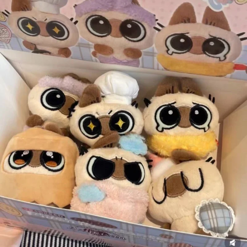 

Genuine Azuki Siamese Cat Plush Blind Box – Azukisan Collectible Kawaii Cat Doll Handbag Charm Toy Gift