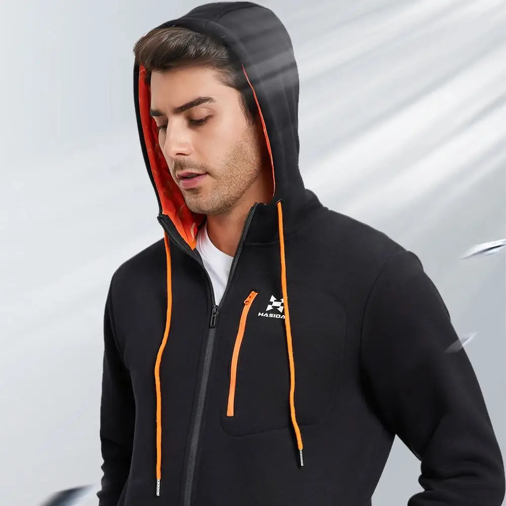 

HISTAR бабочка с приподнятым вырезом, манжеты с нитками, антистатические технические орилоновые плюшевые карманы, 3D режущая куртка для рыбалки, толстовка, одежда