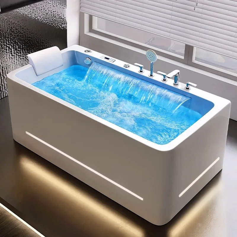 

Edge Barrier Spa Bathtub Water Faucet Gift Bubble Multifunctional Bathtub Enclosure Luxury Badewanne Furniture Accessories