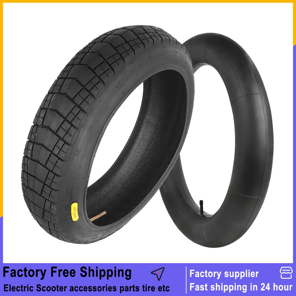 

20*4,0 противоскользящая толстая шина, запасные части для электрического велосипеда, шина для квадроцикла, шина для пляжного велосипеда, городская резиновая внутренняя трубка 20x400
