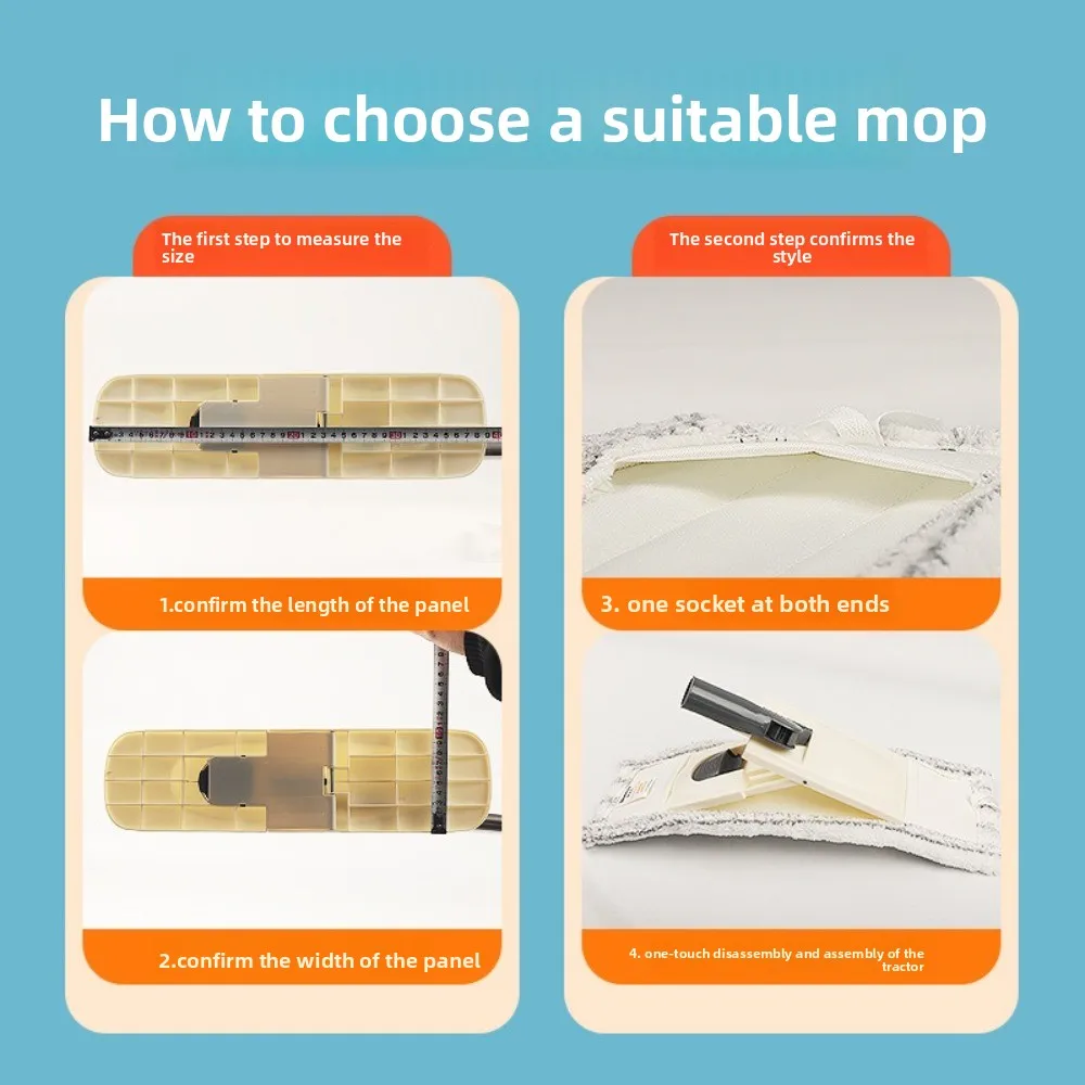 

3 шт., машинная стирка, плоская сменная ткань для швабры, для сухого и влажного использования, безворсовая насадка для швабры двойного назначения, высокая впитываемость, утолщенная