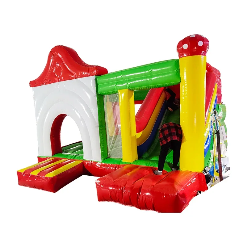 PVC High Quality Custom Inflatable Castle 3*3m Jumping Bouncer Small Durable Castle for Kids Indoor Outdoor Entertainment