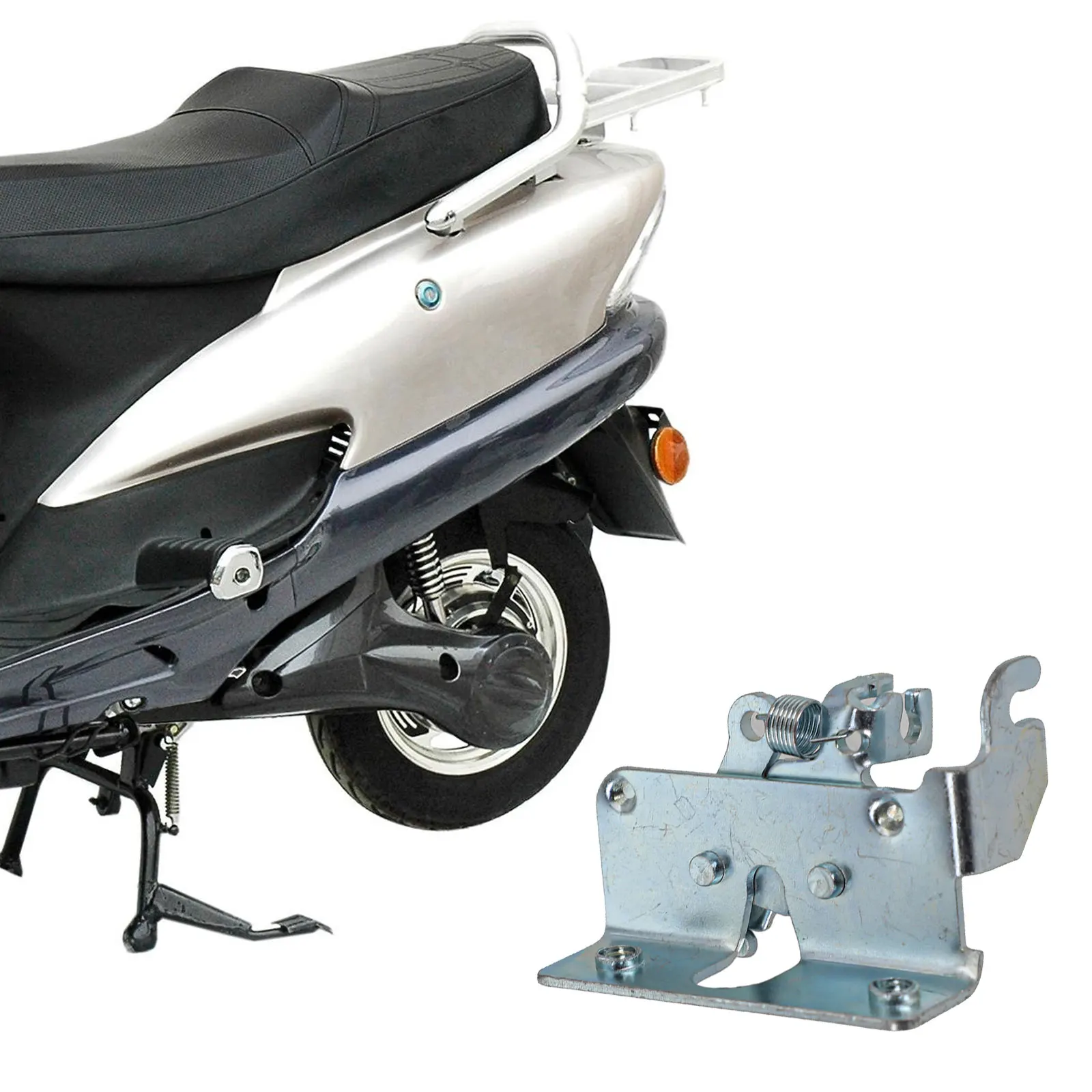 

Пластина Замок седла Замок подушки сиденья Chogg Электрический мотоцикл Замок седла Пластина Аксессуары для велоспорта Запасные части