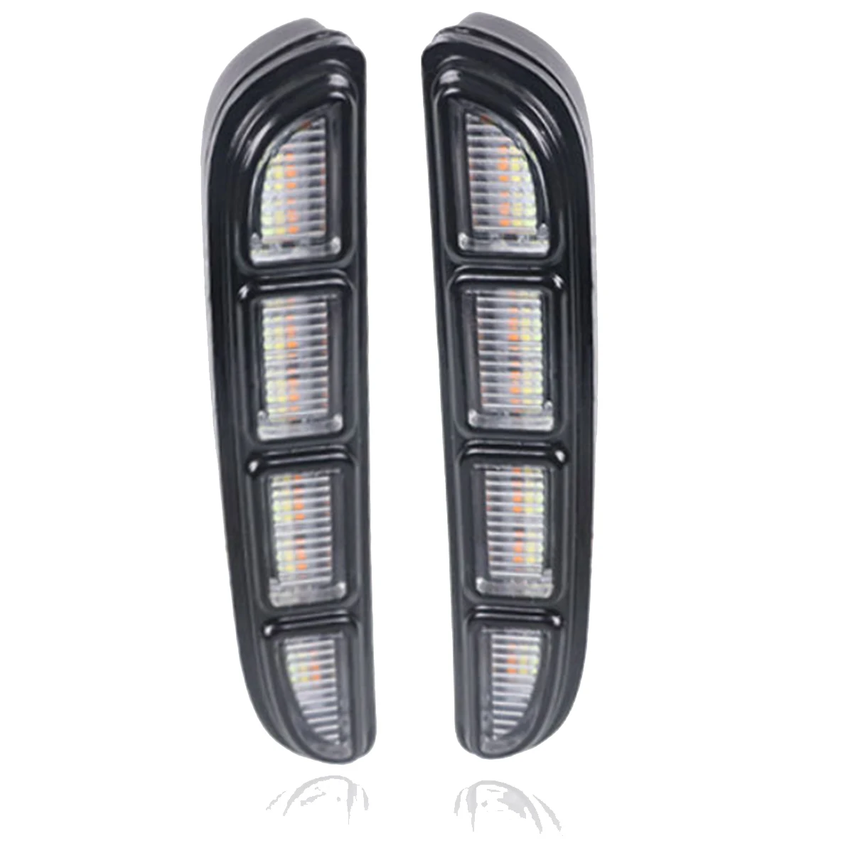 For - Accord 2021 2022 + 3 Cor LED DRL Luz Diurna Lâmpada de Nevoeiro Turn Signal Faróis Facelift Acessórios