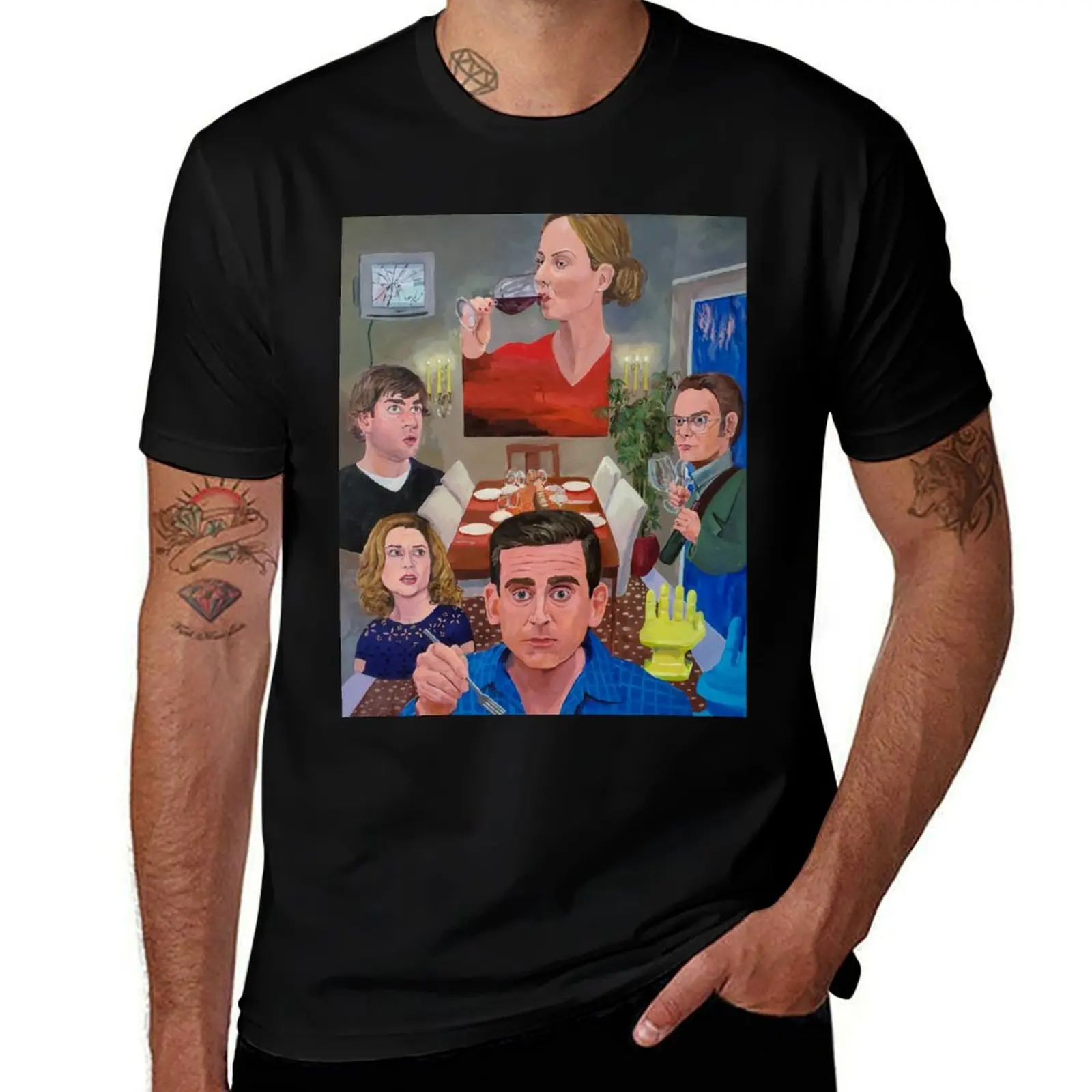 

Dinner Party T-Shirt man t shirt luxury t shirts with prints
