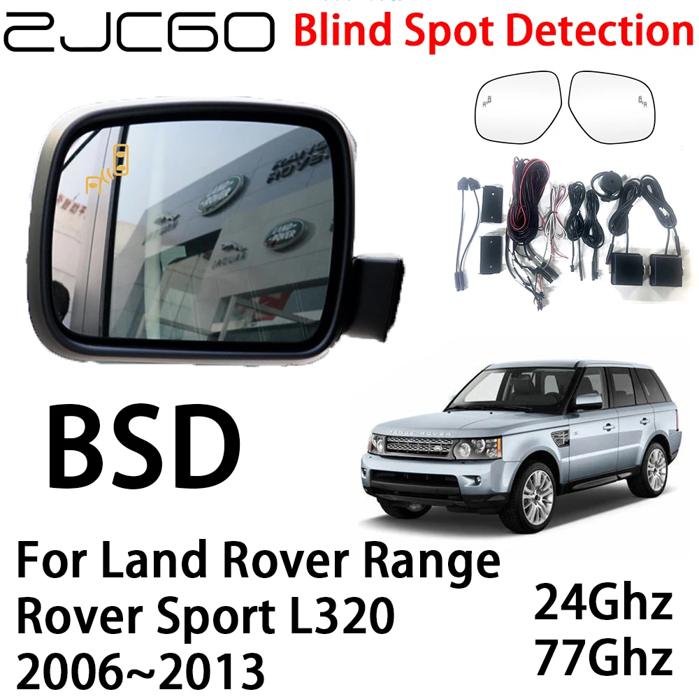 

ZJCGO Car BSD Radar Warning System Blind Spot Detection Safety Driving Alert for Land Rover Range Rover Sport L320 2006~2013