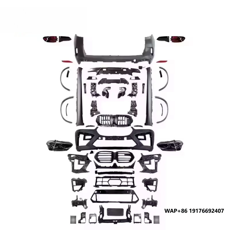 

SJC Body Kit for'BMW X5 G05 Bodykit 2019-2022 Upgrade 2023 Style X5M MT Bodykit Car Parts Front and Rear Bumper Facelift