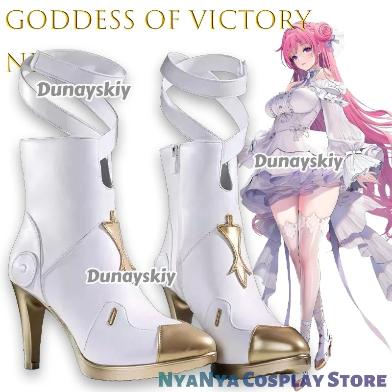 

Goddess Of Victory NIKKE Dorothy 코스프레 Обувь на высоком каблуке Аниме Сапоги Игровой персонаж Сексуальный костюм Лолиты на Хэллоуин и Рождество