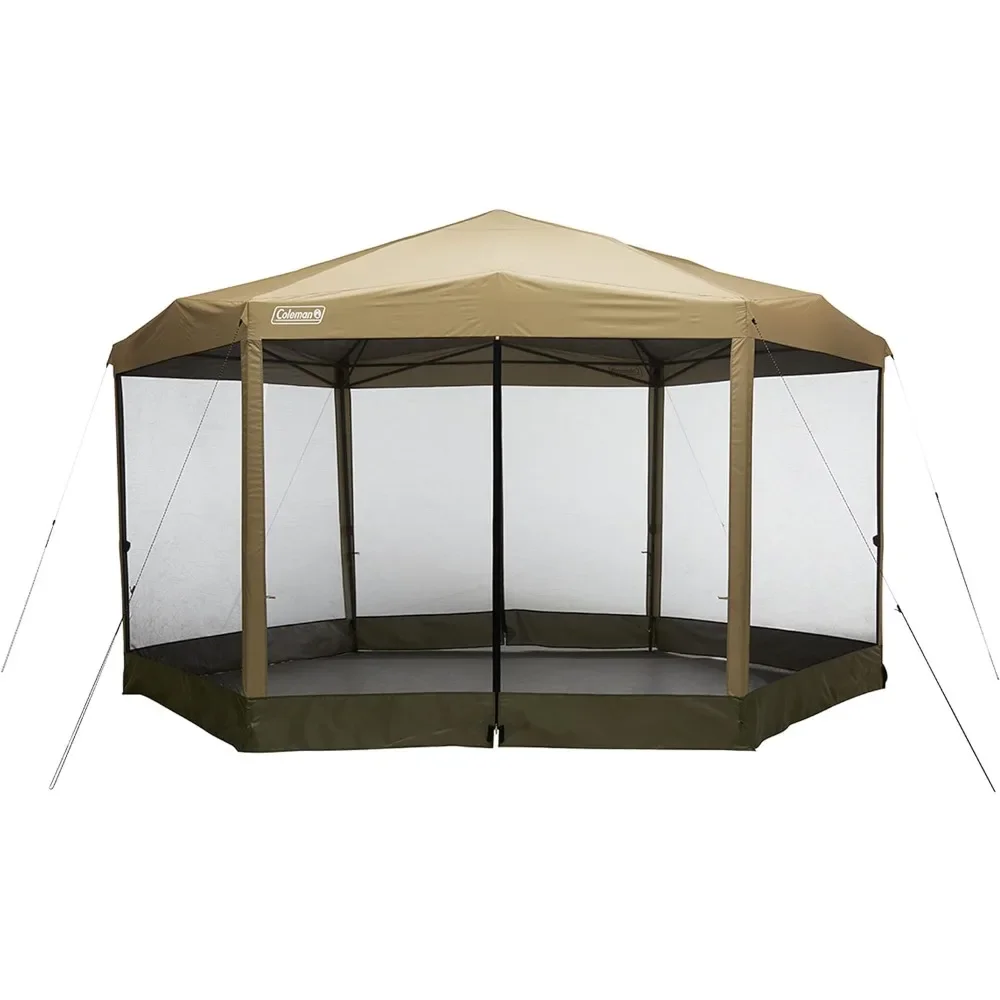 Back Home Screen Canopy Tent with Instant Setup, Outdoor Gazebo for Bug-Free Lounging, Shelter Fits Over Picnic Tables