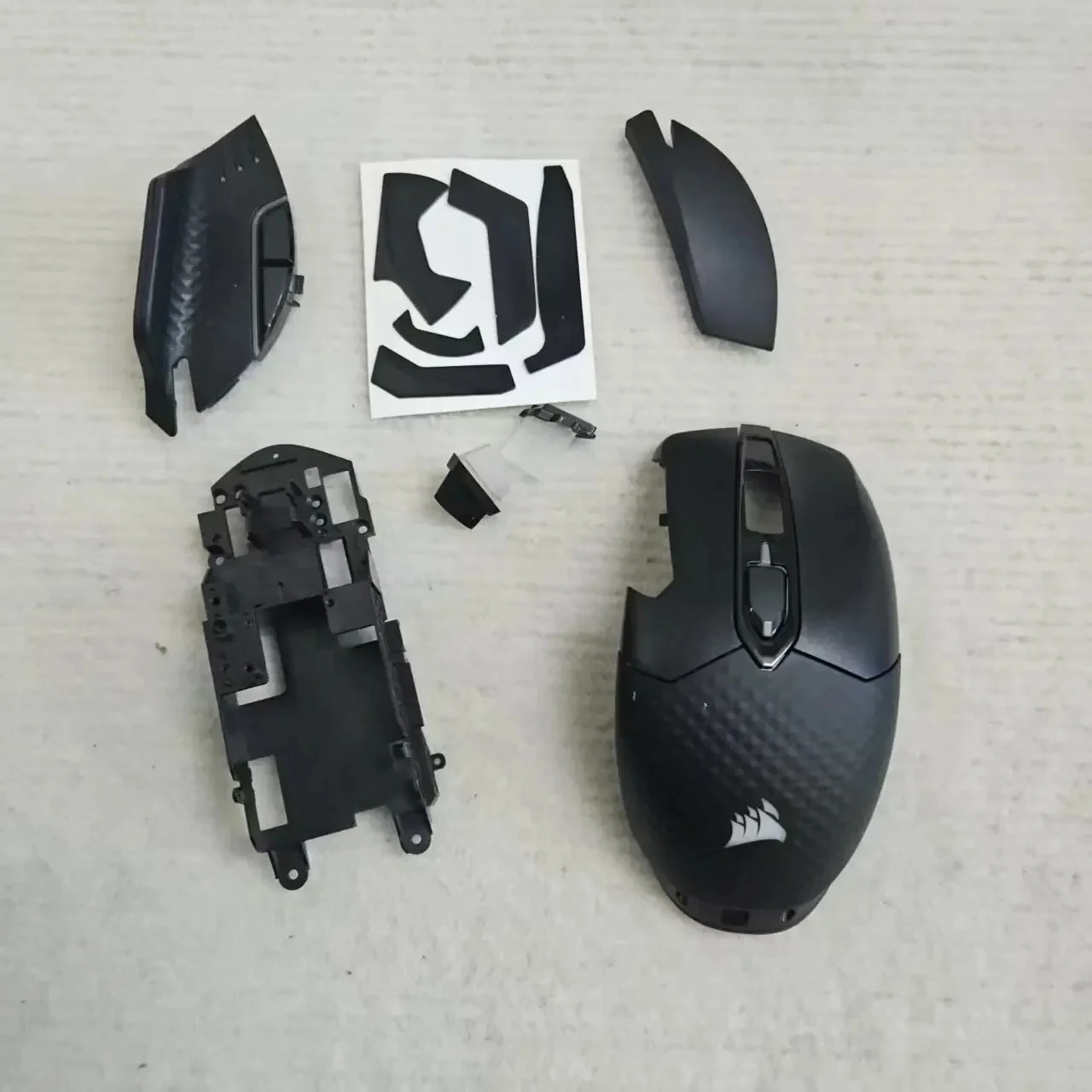 Reemplazo de ratón inalámbrico Conjunto de carcasa de ratón para ratón inalámbrico CORSAIR DARK CORE RGB PRO (excluido la carcasa inferior)