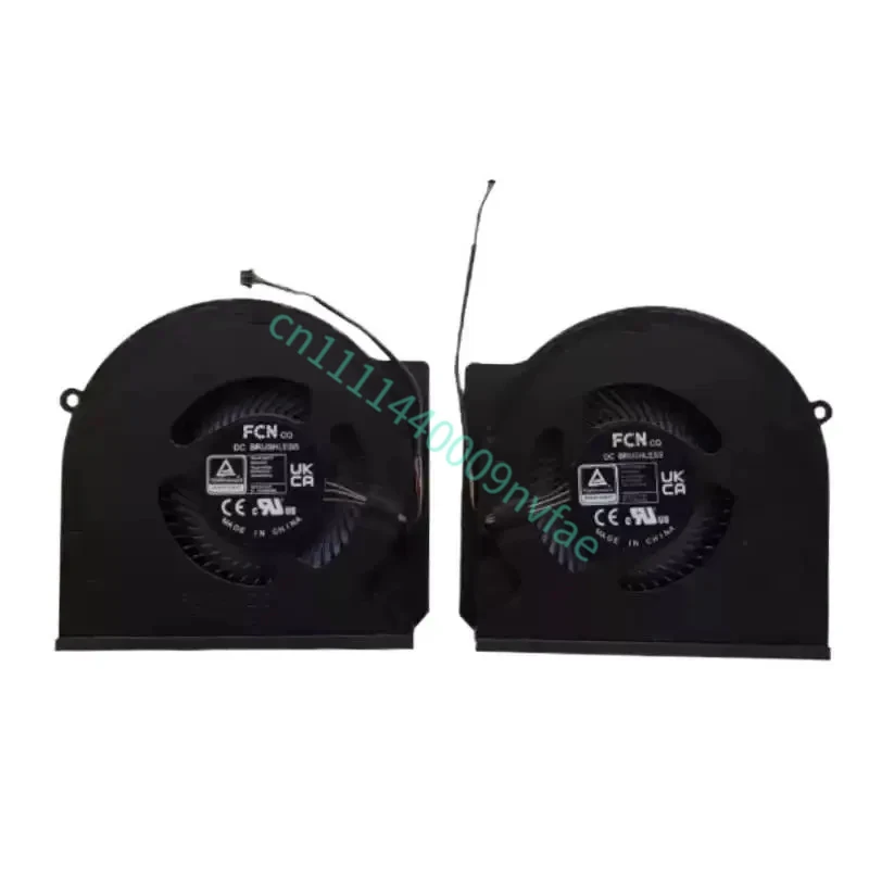 Laptop Original Cooling Fan for Razer Blade 16 23 RZ09-0483TEH3 RZ09-0483REH3-R3U1 R+L 0.2