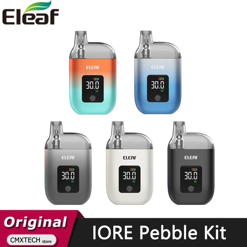 Eleaf ore-طقم حصاة أصلي ، مبخر سجائر إلكتروني ، 30 واط Vape ، بطارية من من من نوع mAh ، خرطوشة بود ، زر لمس #1