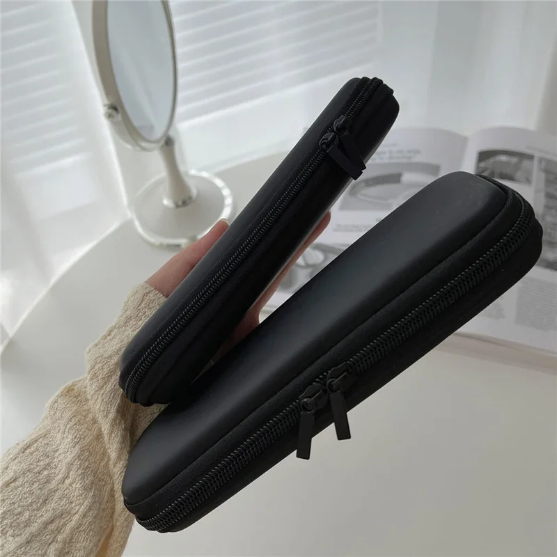 Makeup Brush Travel Bag Cosmetic Bag Lipstick Pen Organizer Beauty Tool Storage Box Zipper Long Strip Makeup Brushes Eva Pouch