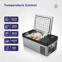 15L-55L Refrigerator Cooler For Summer Portable Freezer Car Fridge Compressor 12V/24V 70W For Home Travel Camping 220V Body Kit