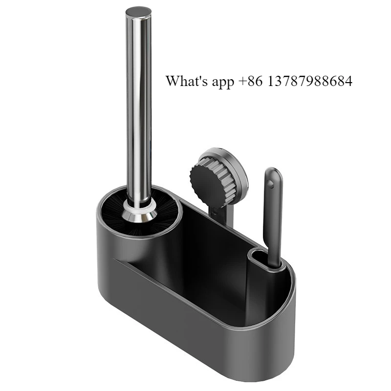 

Набор для чистки унитаза: настенная щетка без труднодоступных мест, комбинация длинной и короткой щеток, для уборки ванной комнаты