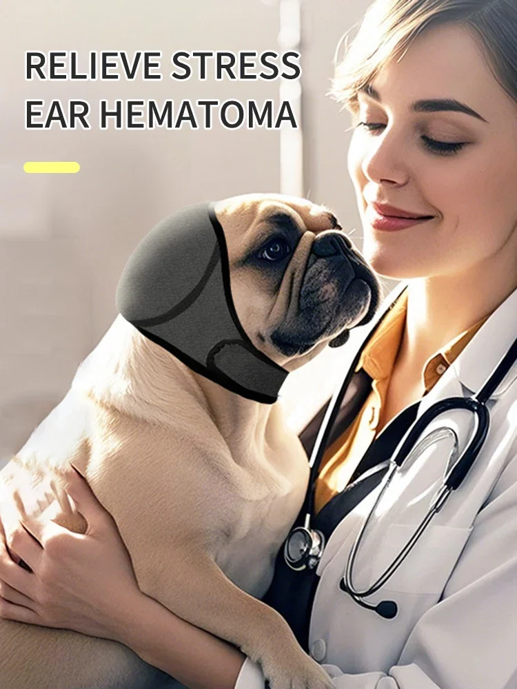 The popular new type of dog noise reduction and waterproof pet earmuffs are suitable for daily care and travel of dogs