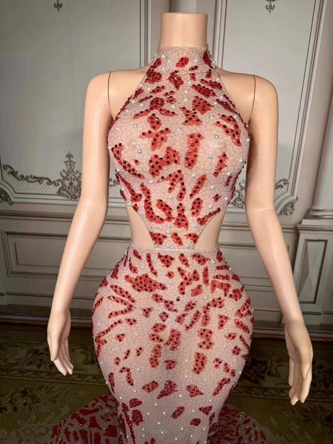 Roupas femininas vestido de festa vestido de baile floral maxi vestido feminino para aniversário vestidos sem mangas casamento mulher