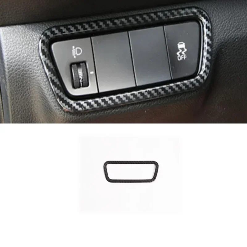 For Kia Cerato Forte K3 2019-2022 ABS Rear Seat AC Window Panel Switch Cover Gear Shift Panel Vent Trim Interior Accessories