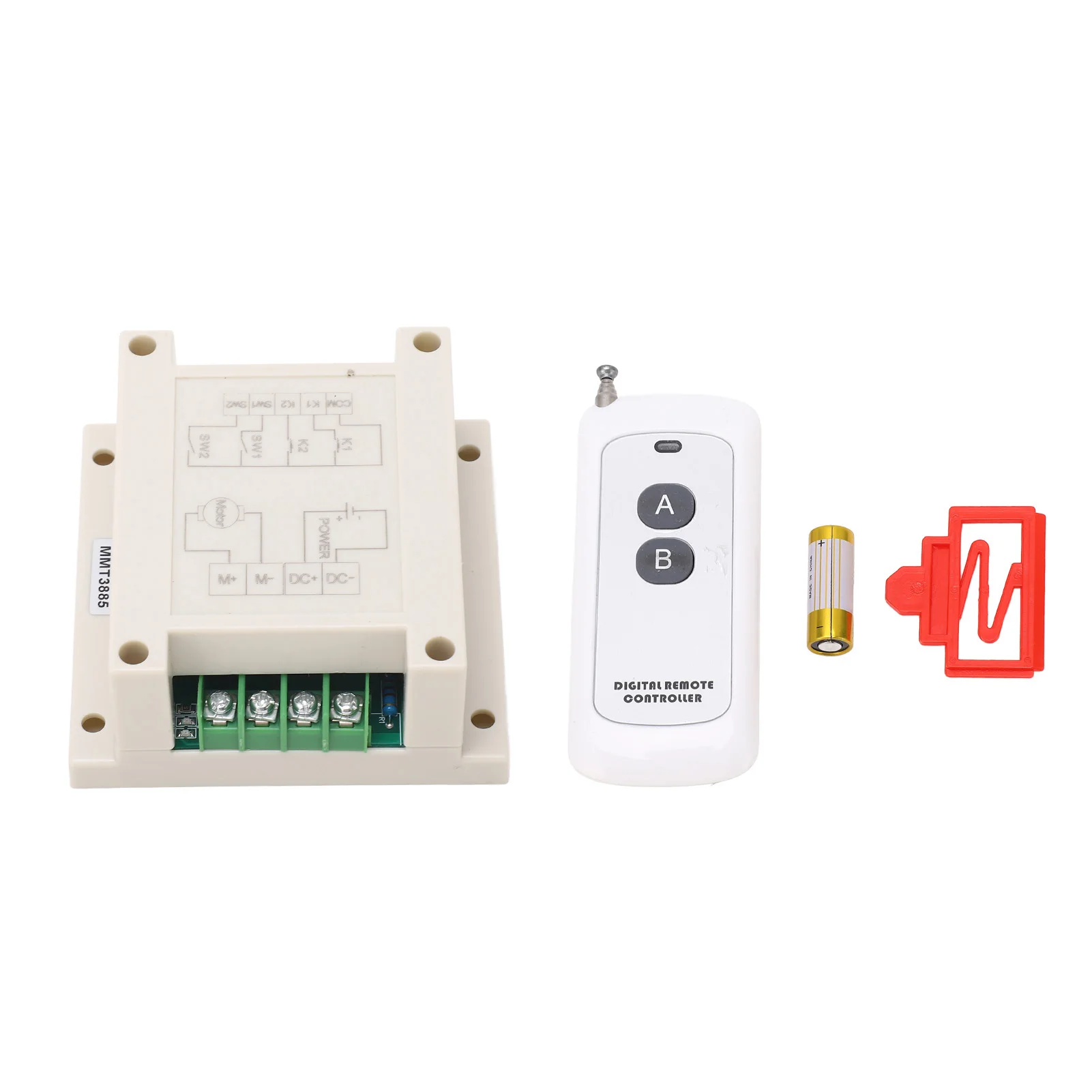 DC Motor Control Module 10A Motor Forward Reverse Controller with Remote Control DC12‑24V