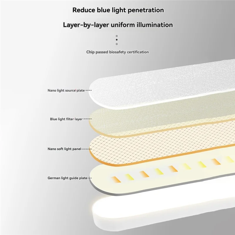 Three-Color Portable Small Desk Lamp Battery Operated Rechargeable Desk Light Touch Folding Desk Lamp A-[Qahk]