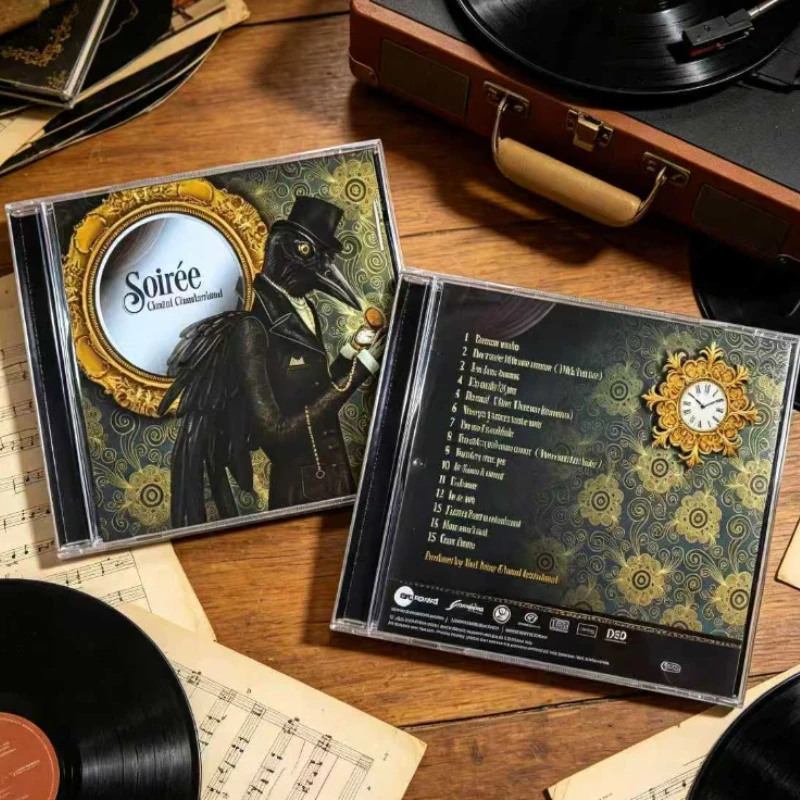 

French Jazz Music Chantal Chamberland Music CD Chantal Chamberland:Soiree Album Car Soundtracks Box Party Music Collection