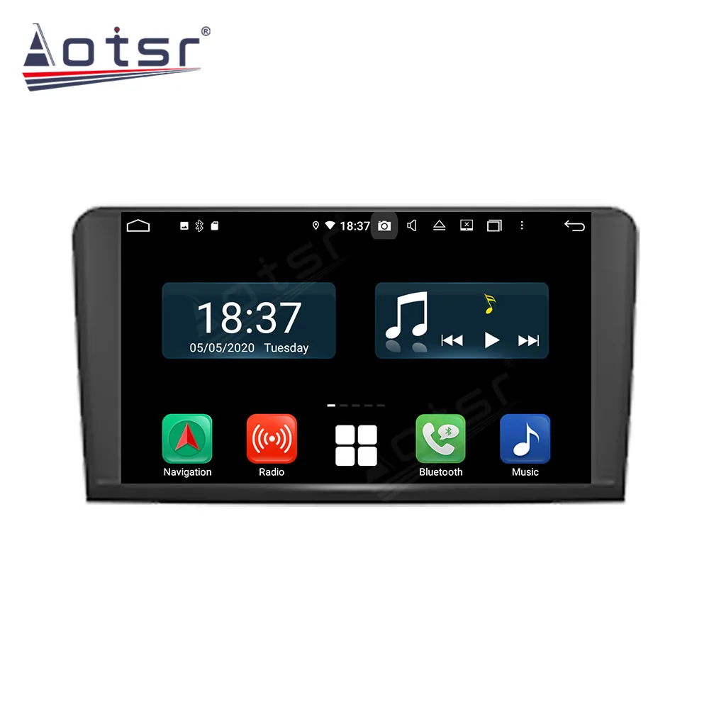 8+256G 8 core For Benz ML Class  Autoradio Multimedia Video Android 13 Car Radio Player GPS Navigation DSP QLED Auto Carplay