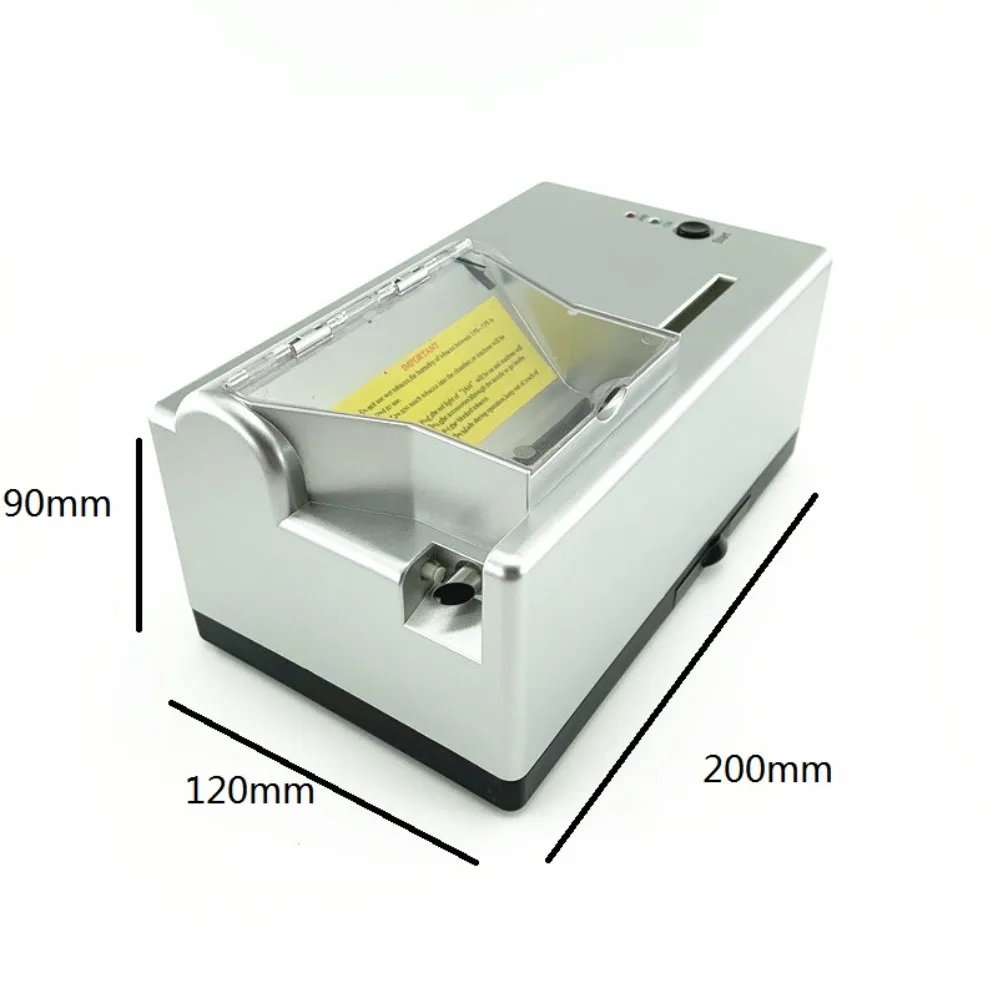 All-in-one Auto Cigarette Rolling Machine 5.5mm 6.5mm 8mm Caliber Electric Tobacco Filling Injector Machine Smoking Accessories view 5