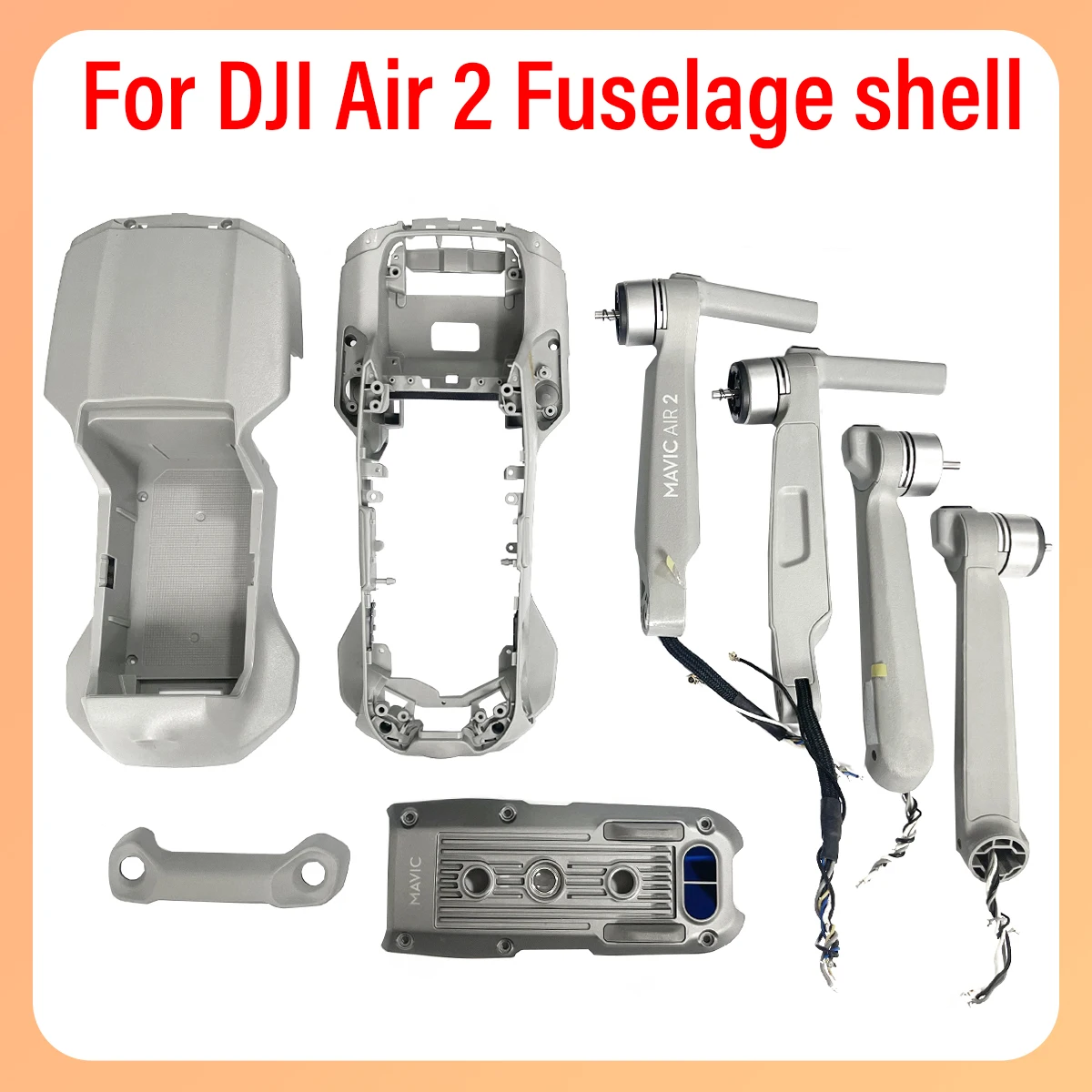 

Original Mavic Air2 upper, middle, lower shell, front, rear, left, right arm front cover bottom shell suitable for DJI Air2