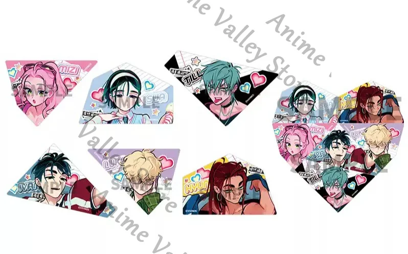 

Official Anime Alien Stage Ivan Till Luka Mizi Sua Hyuna Cosplay Find Your Plus One! Cartoon ‌Acrylic Refrigerator Magnets Gift