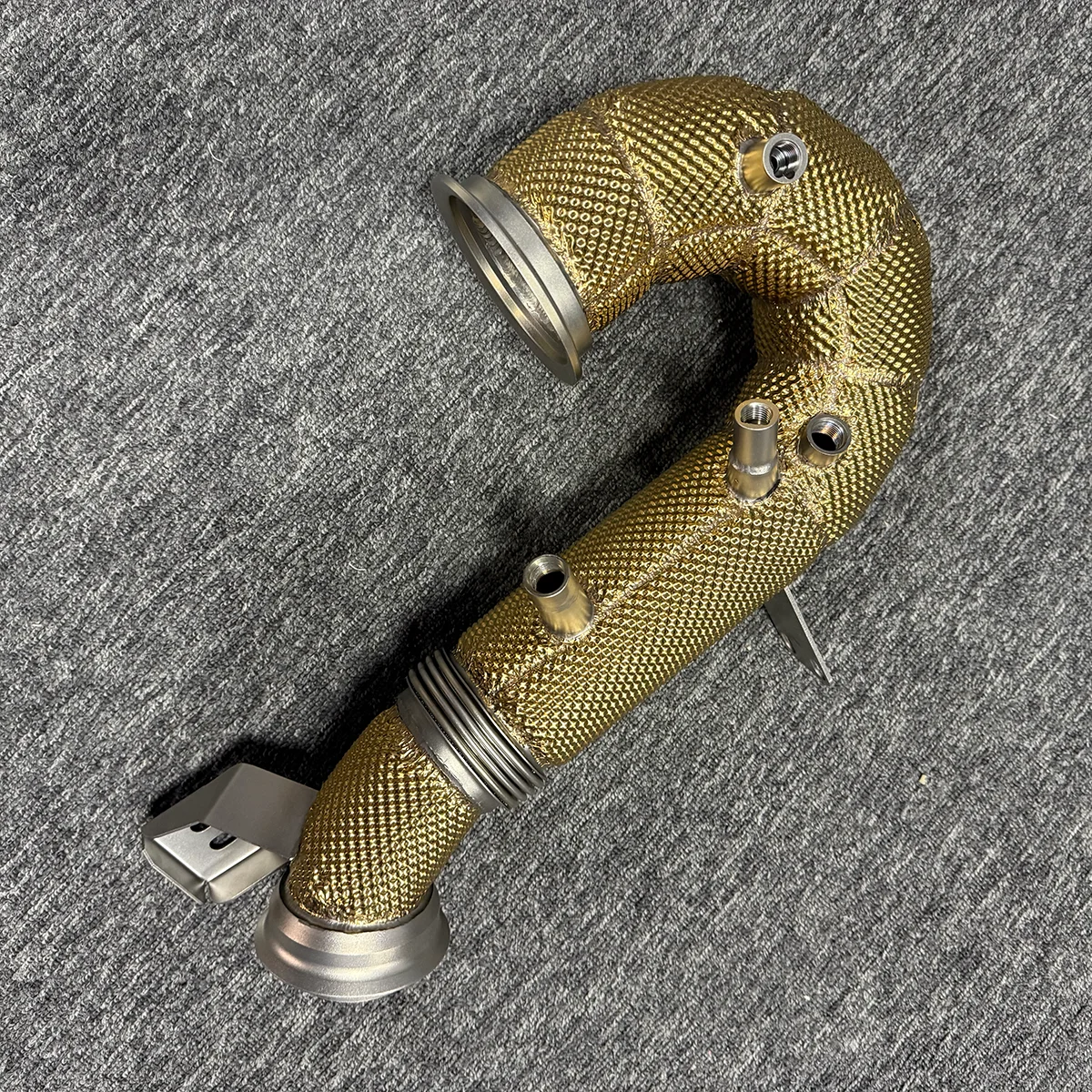 VX High Performance Downpipe for Mercedes-Benz C300 W206 2.0T T304 Stainless Steel 2022+