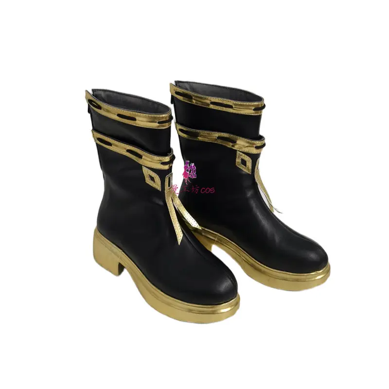 Game Library Of Ruina Zena Cosplay Shoes For Men Women Halloween Carnival Party Dress Up Custom Made Anime Cosplay Boots view 2