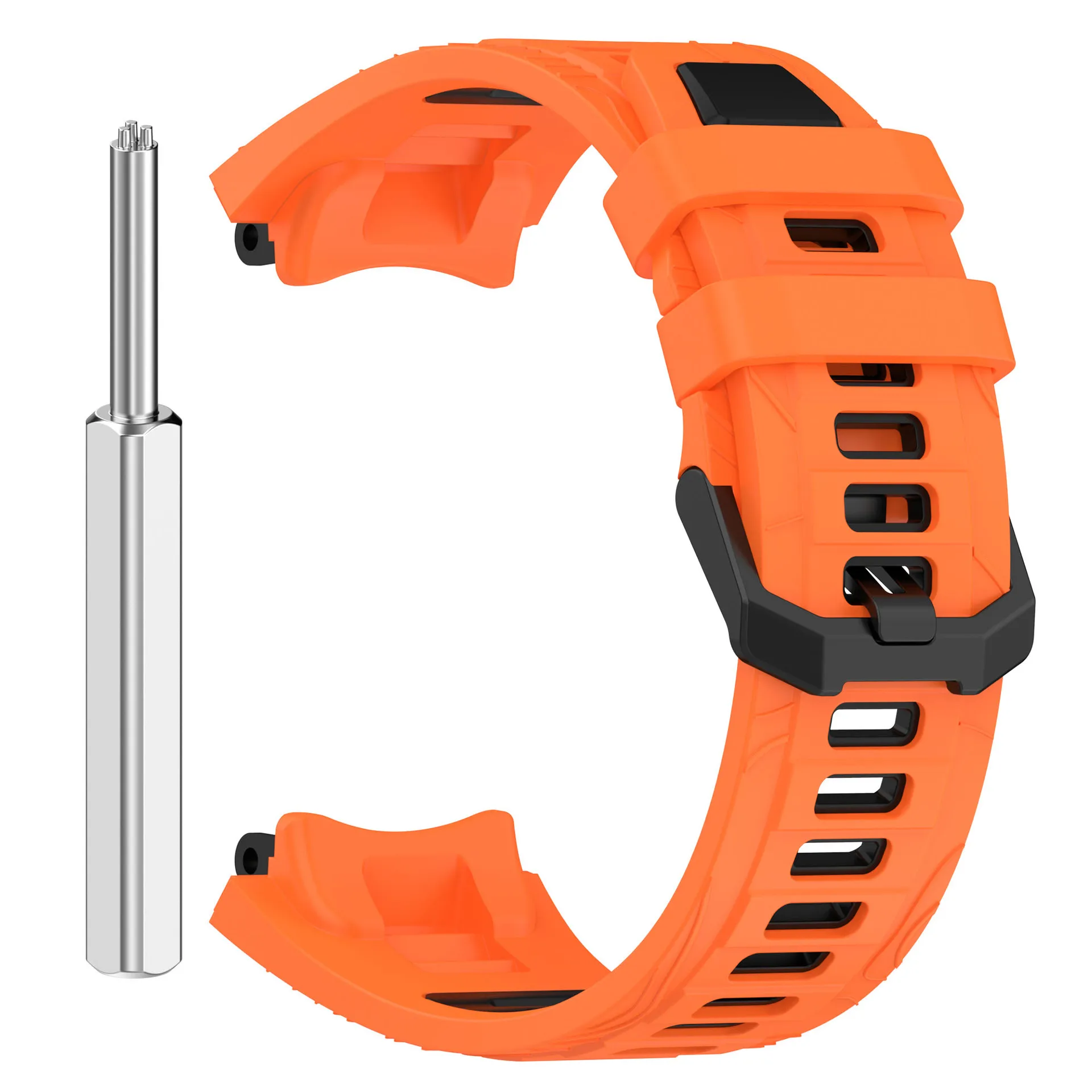 

Sport Silicone Watch Strap Double Color Replacement Bracelet With Tool Smartwatch Band for Amazfit T-Rex 3