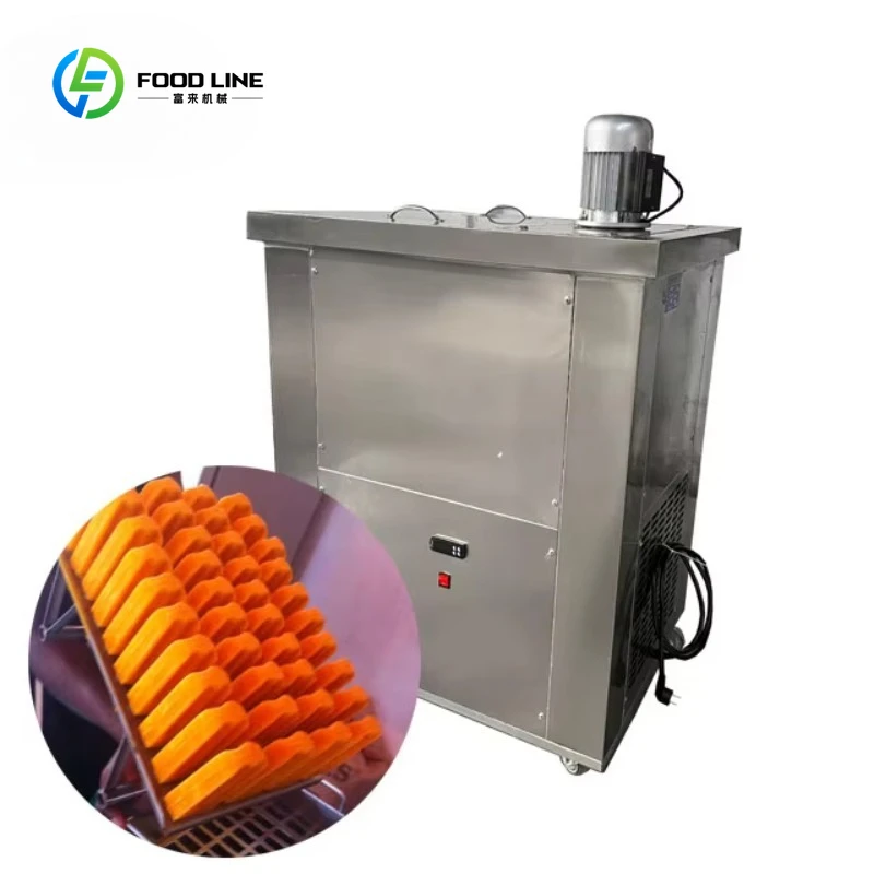 Customized Commercial Automatic Popsicle Making Machine High Productivity Stainless Steel Easy to Operate