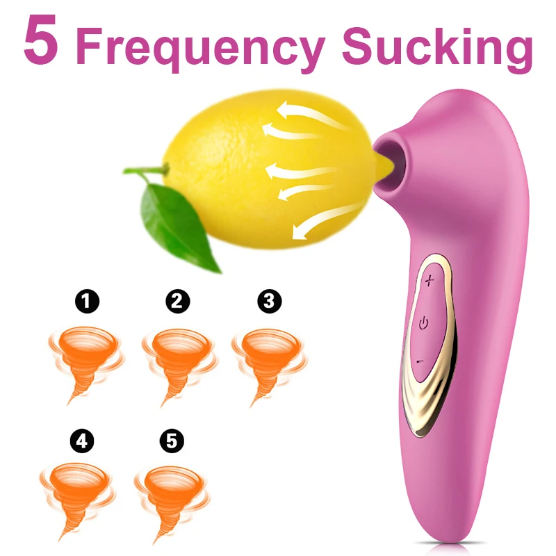 Powerful Sucker Clitoris Sucking Vibrator Female Clit Nipple Oral Vacuum Stimulator Massager Sex Toys Adults Goods for Women