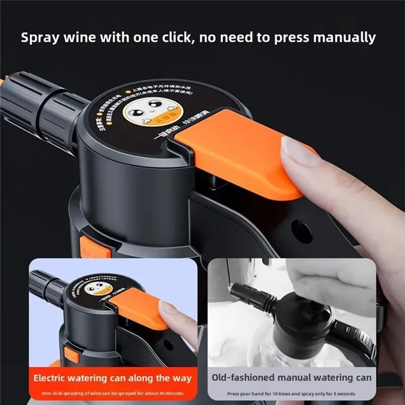 

Handheld Professional 2L Snow Foam Sprayer Electric Car Foam Sprayer Car Accessories Wash Sprayer Grey