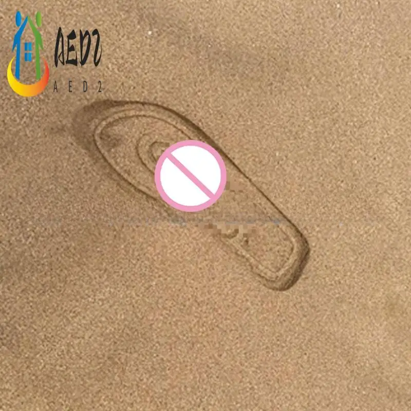 

AED2-Thick Sole Creative Parody Beach Herringbone Sandals Funny Slides Comfort Outdoor