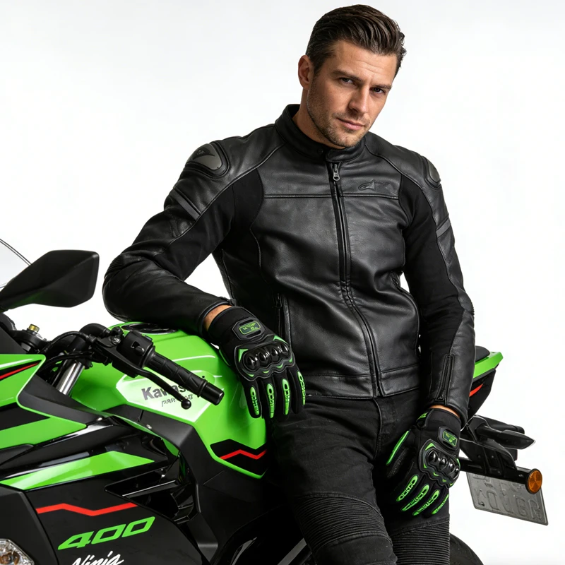 

Мужские мотоциклетные перчатки, летние дышащие сетчатые перчатки с сенсорным экраном, защита пальцев и костяшек, противоскользящие, для мотокросса, защитная экипировка