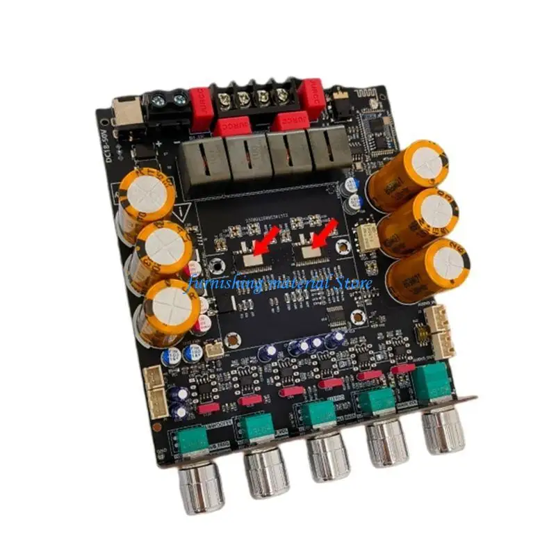 

Y5GD Amplifier Board Subwoofer Expansion APTX 24Bit ES9023 TPA3255 Chipset