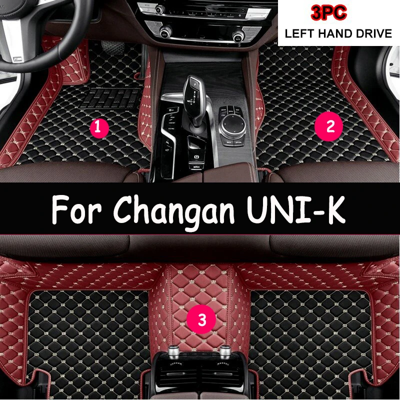 

Car Floor Mats For Changan UNI-K UNIK 2023 2022 2021 Carpets Styling Protect Accessories Rugs Foot Pad Auto Product Parts