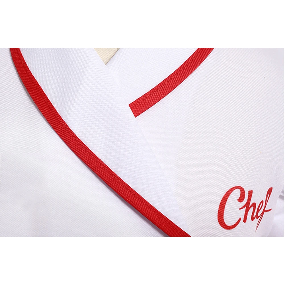 Halloween Chef Uniform Set Cosplay Dress Hat Clothes Kids Party Disguise Roleplay Girls Halloween Costume Carnival Outfits Suits view 5