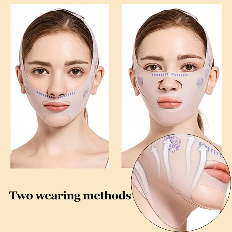V Line Shaper Chin Cheek Lift Up Belt Anti Wrinkle Strap Face Slimming Bandage Women Face Lifting Facial Beauty Skin Care Tools