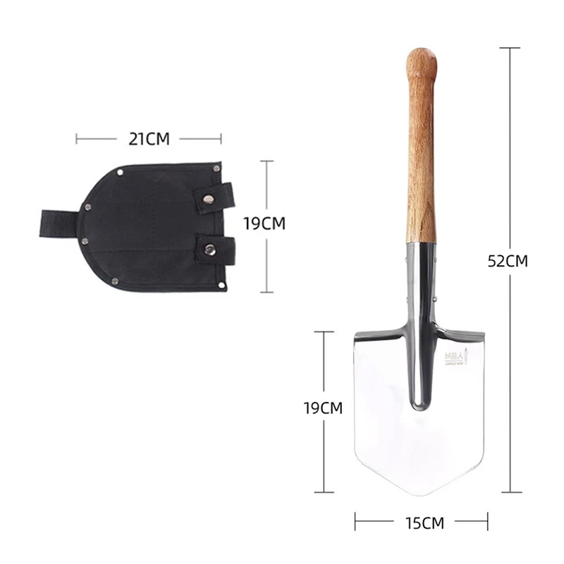 

Садовая лопата на открытом воздухе, кемпинг, туристическая лопата, бонсай, овощной сад, ручные лопаты, многофункциональные стальные саперные лопаты