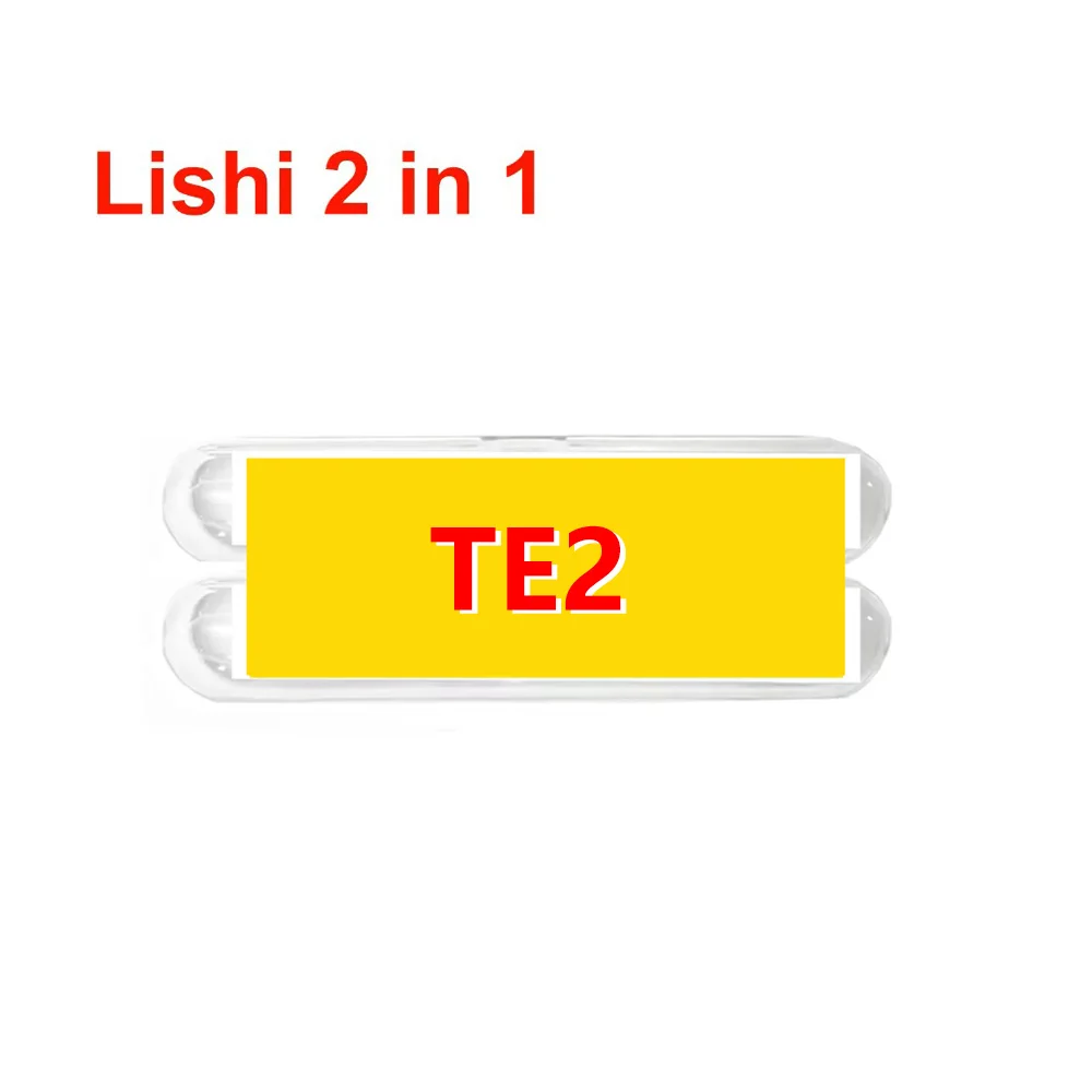 

TE2 Lishi 2 in 1 Lock and Decoder for TESA Locks Home Door Civil Lock and Key Reader Professional tool