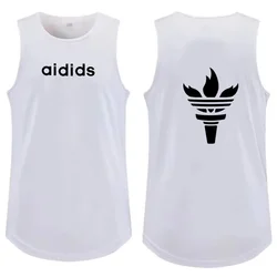 Men's Fitness Basketball Tank Top Men's Fitness T-shirt Quick Dry Compression Sleeveless T-shirt Fitness Tank Top Men's Clothing