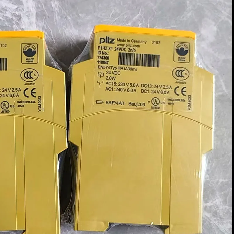 PILZ 774360 Реле безопасности P1HZ X1 24 В постоянного тока 2 н/о на