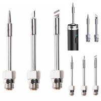 Practical Household Soldering Iron Head Portable Soldering Iron Tip 5V 8W Battery Soldering Iron USB Soldering Iron Tip 3Types
